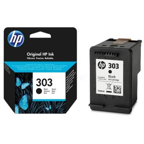Cartuccia inkjet ink pigmentato 303 HP nero T6N02AE